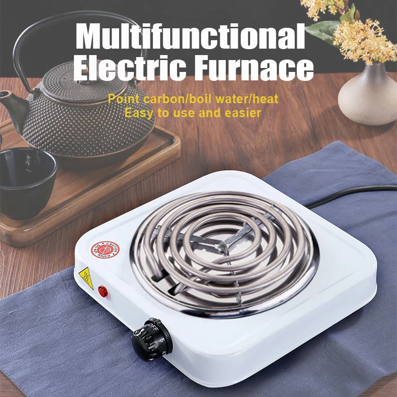 Household Mini Electric Stove Furnace Single Plate Burner Portable