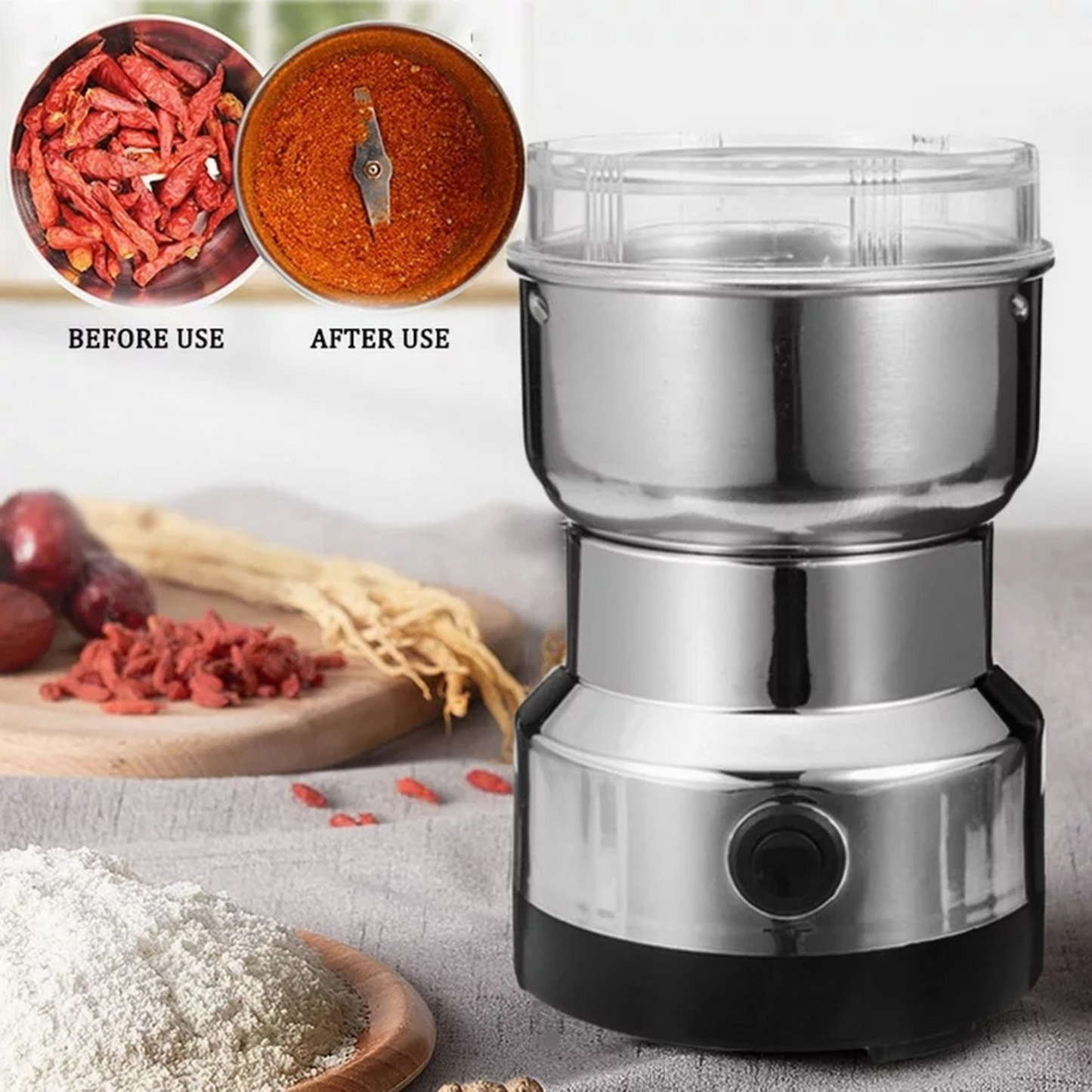 𝗖𝗔𝗥𝗧𝗬𝗭™ 𝗠𝗮𝘀𝗮𝗹𝗮 𝗦𝗽𝗶𝗰𝗲 𝗚𝗿𝗶𝗻𝗱𝗲𝗿 𝗠𝗮𝗰𝗵𝗶𝗻𝗲 🌶️