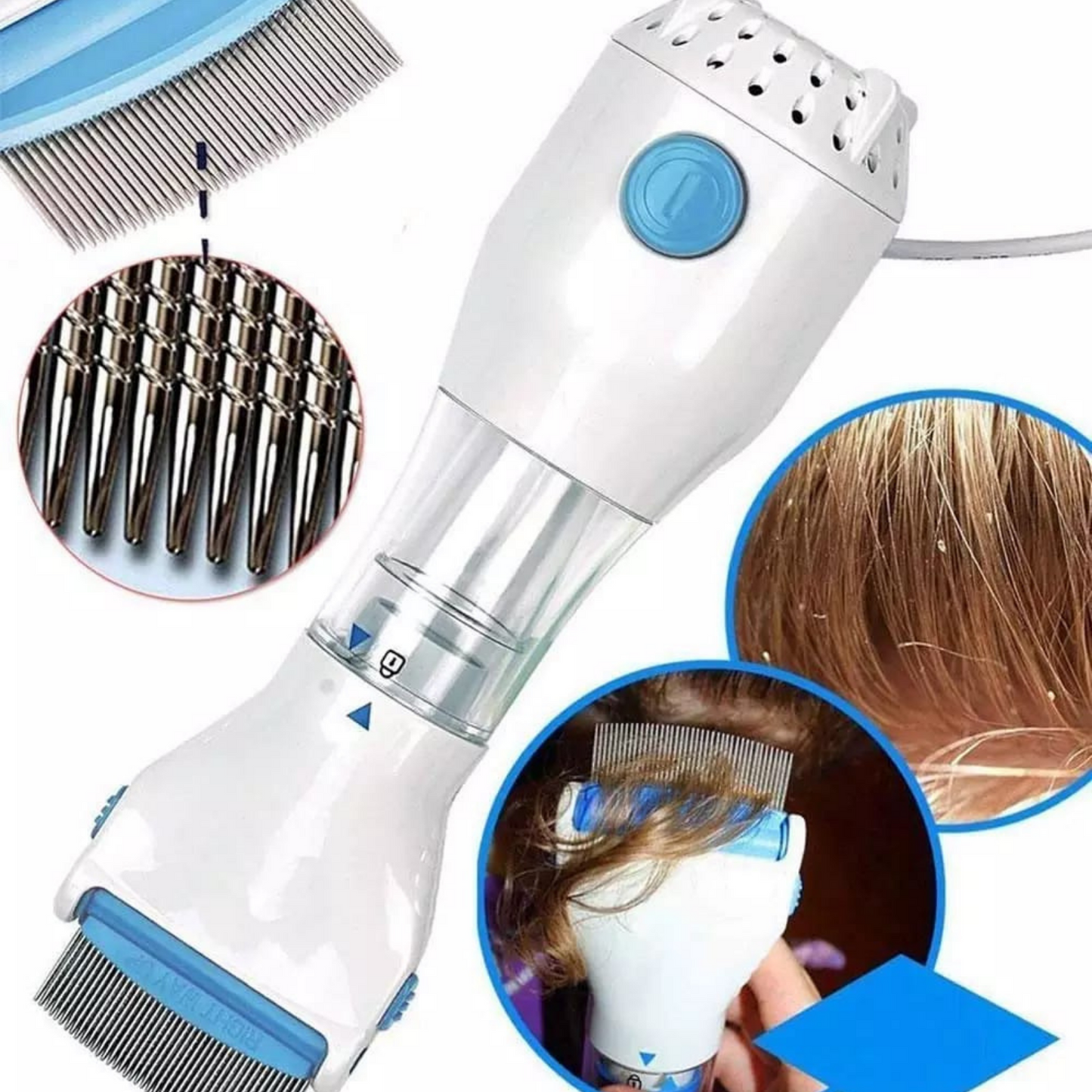 𝗖𝗮𝗿𝘁𝘆𝘇™ 𝗩 𝗖𝗼𝗺𝗯 𝗛𝗲𝗮𝗱 𝗟𝗶𝗰𝗲 𝗠𝗮𝗰𝗵𝗶𝗻𝗲 𝗪𝗶𝘁𝗵 2 𝗙𝗶𝗹𝘁𝗲𝗿𝘀 💇