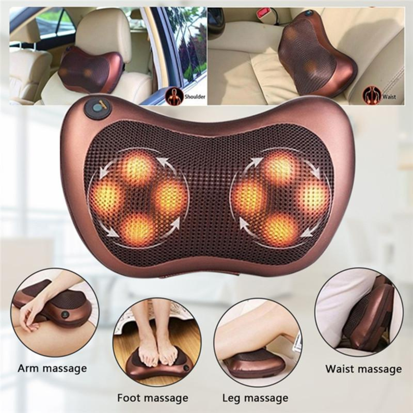 𝗖𝗔𝗥𝗧𝗬𝗭™ 𝗘𝗹𝗲𝗰𝘁𝗿𝗶𝗰 𝗣𝗶𝗹𝗹𝗼𝘄 𝗠𝗮𝘀𝘀𝗮𝗴𝗲𝗿